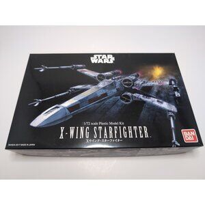 Star Wars Bandai X-Wing Starfighter Plastic Model Kit 1:72 Japan 2014